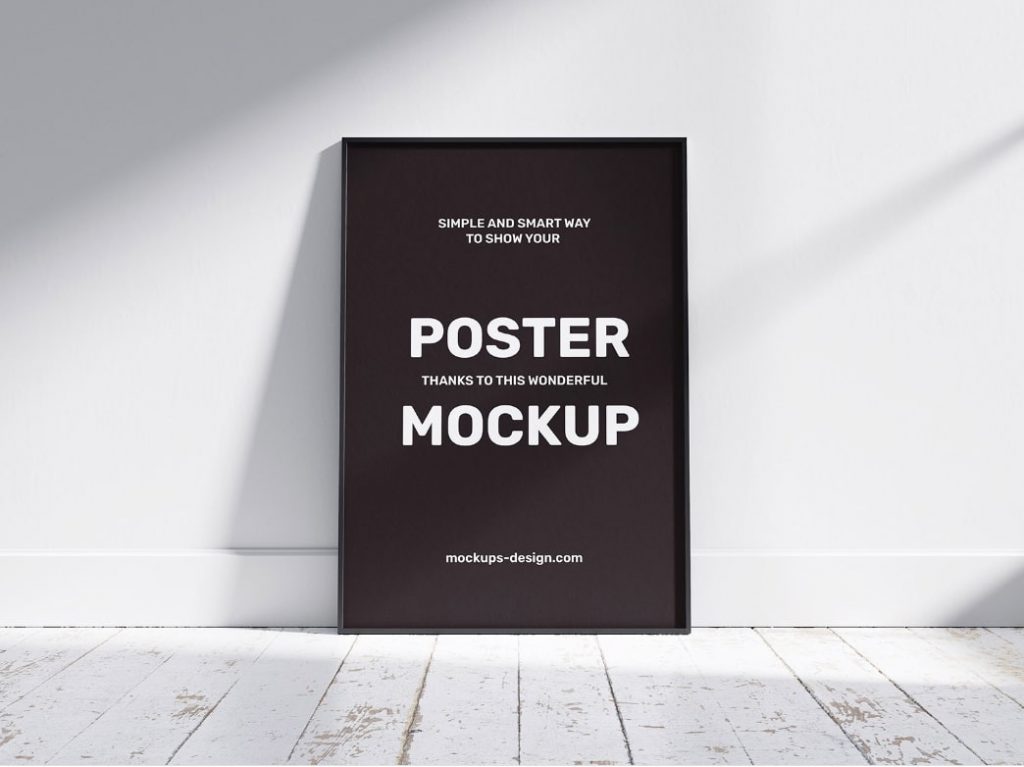 Framed Poster Mockup