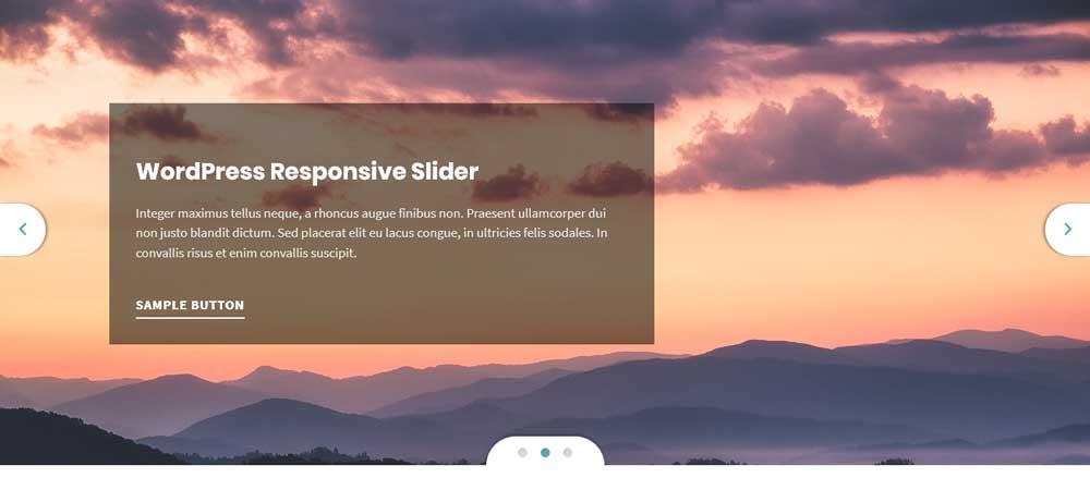 Wordpress Responsive Sliders