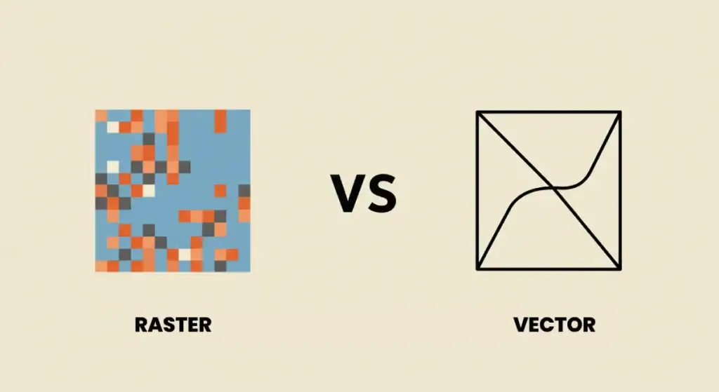 Raster Vs Vector Files Explained
