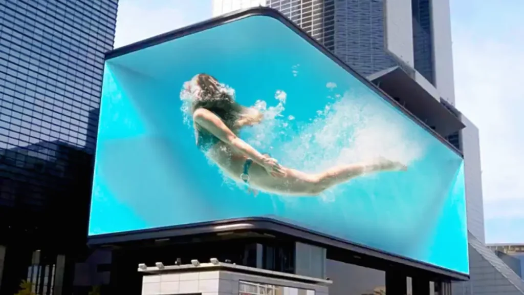 3D Advertising Billboard Example