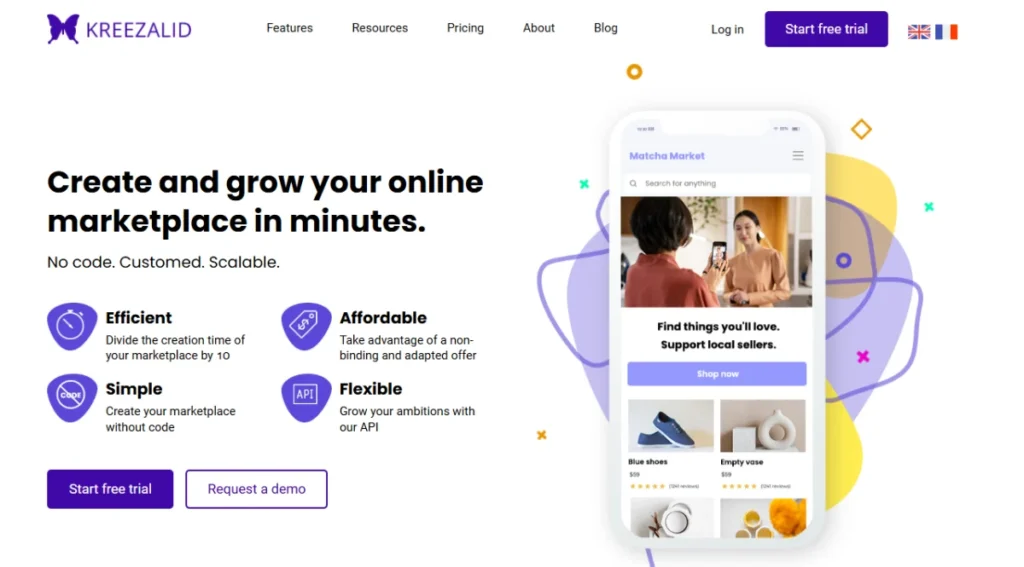 Kreezalid Marketplace Builder