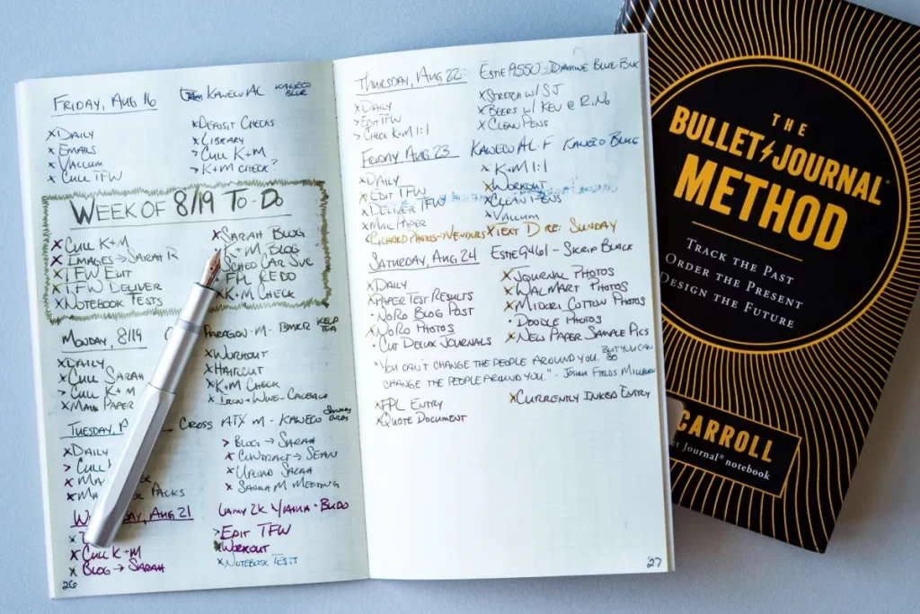 The Bullet Journal Method Book Review 5