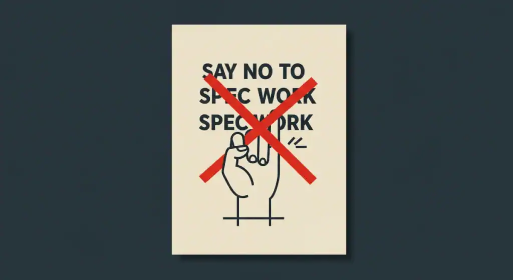 Say No To Spec Work In Design