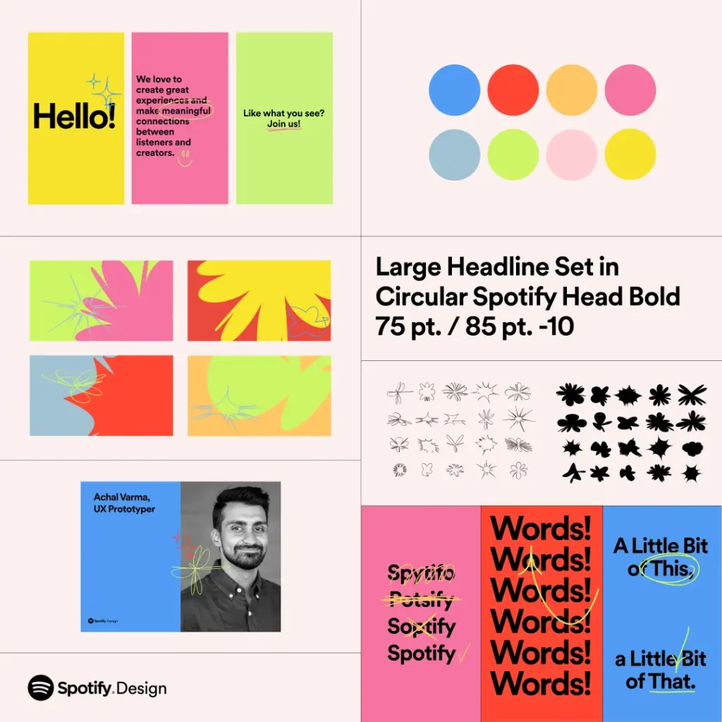 Spotify Branding Style Guide Example