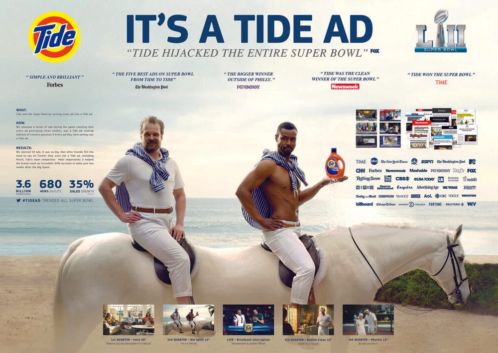 Tide Ad Board