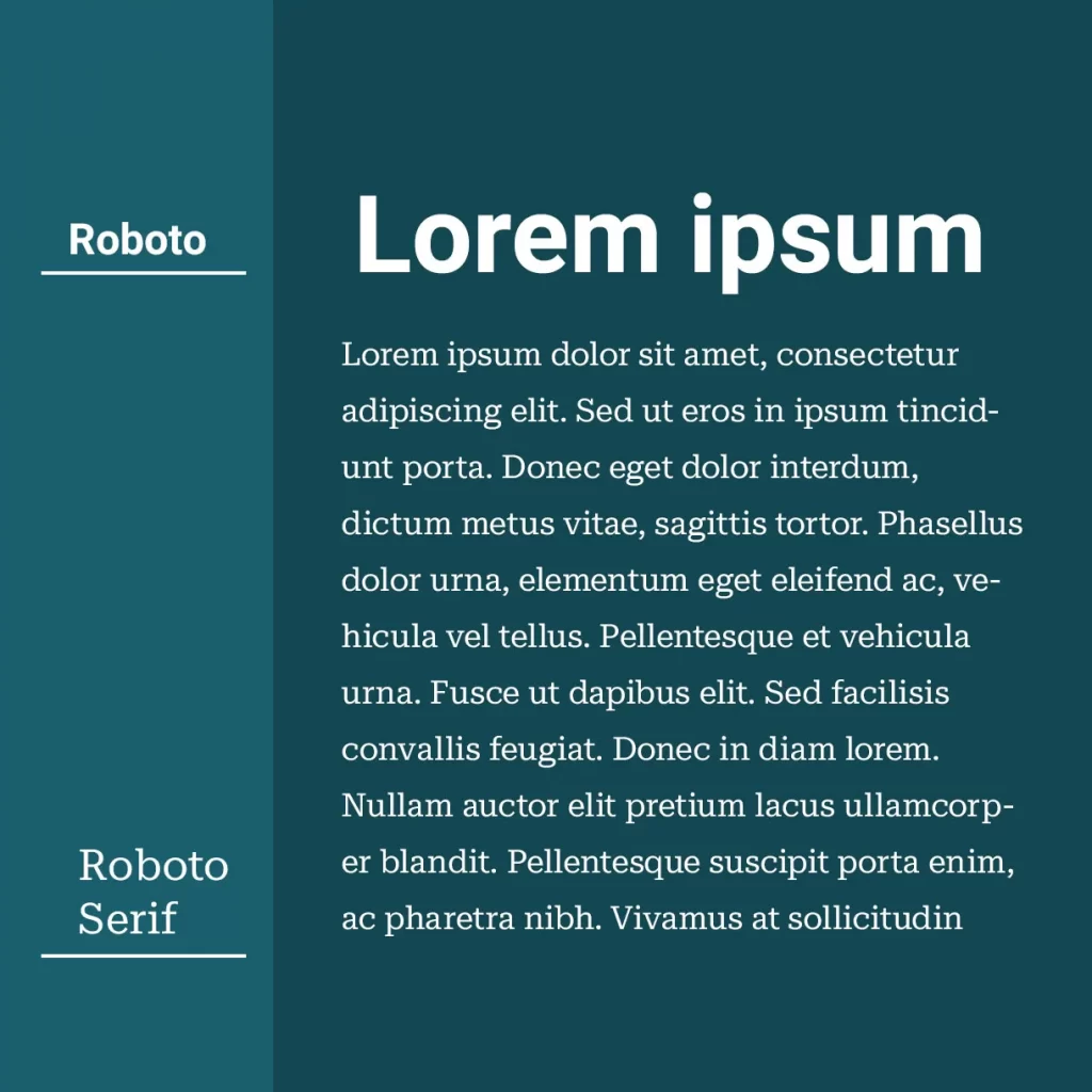 Font Pairing