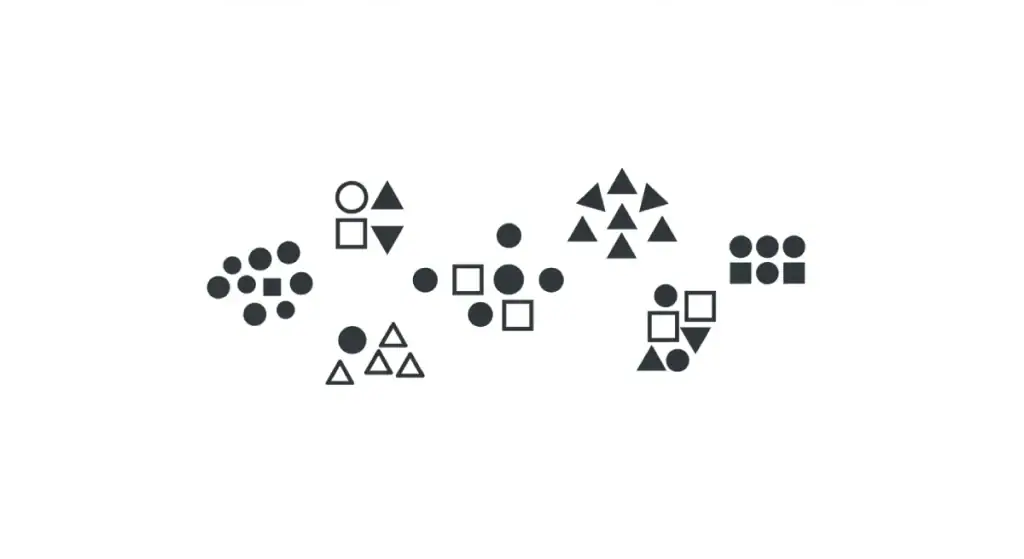 Law Of Proximity Gestalt Principle