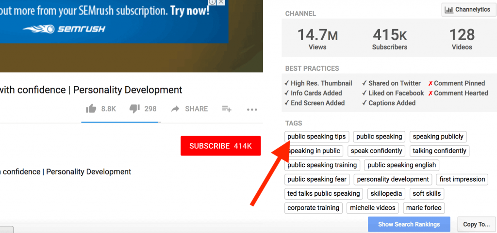How To Use Youtube Tags For Marketing