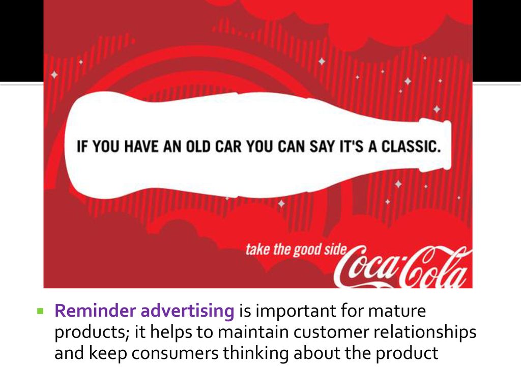 Reminder Advertising Benefits