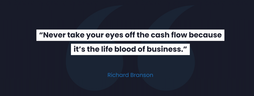 Richard Branson Cash Flow Quote