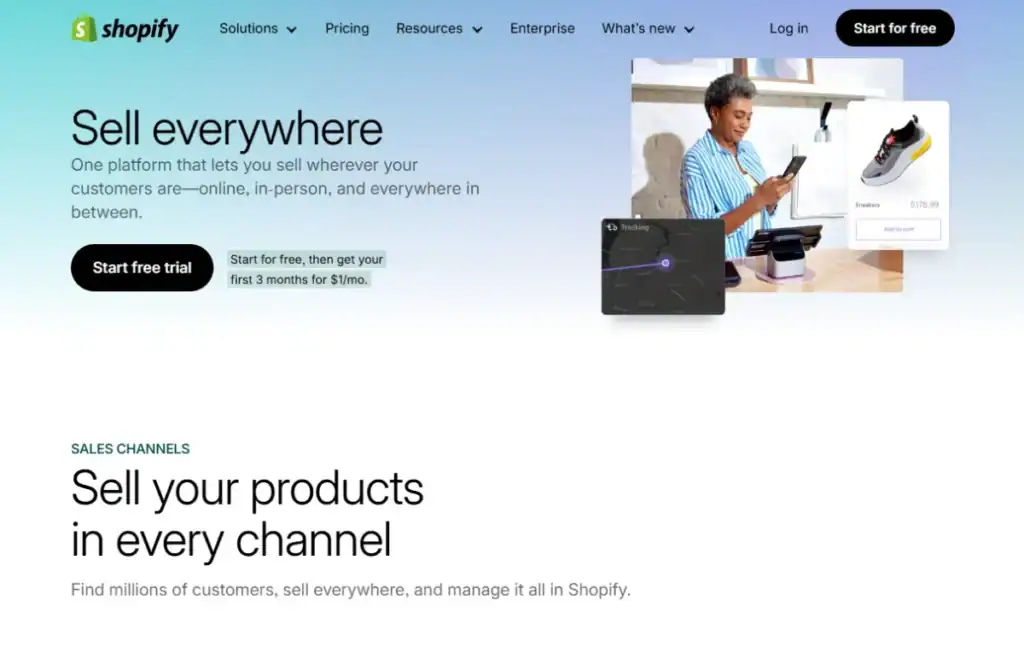 Shopify Value Proposition Example