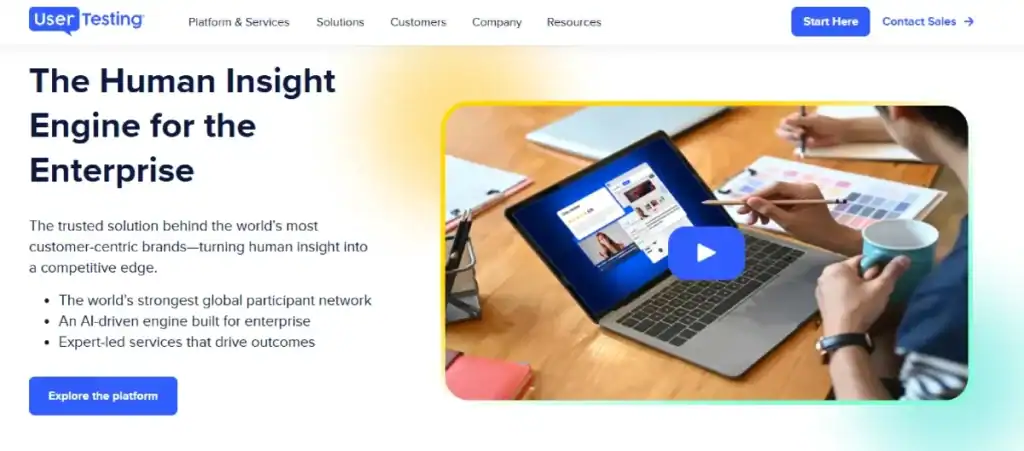 Usertesting Website