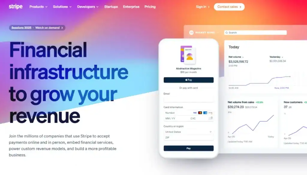 Value Proposition Example Stripe