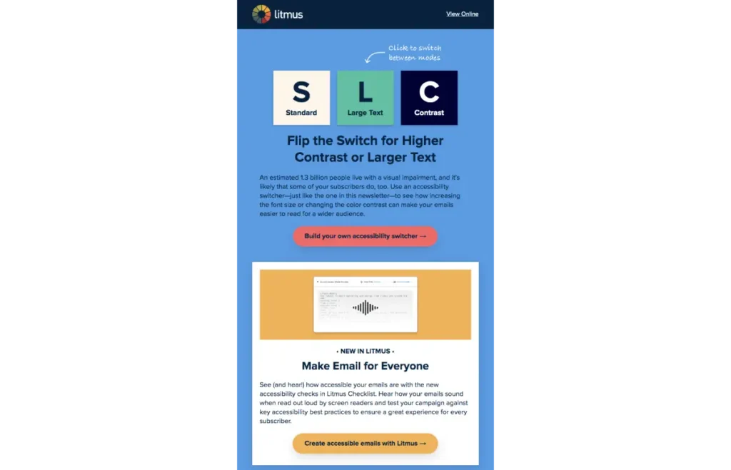 Accessibile Email Design