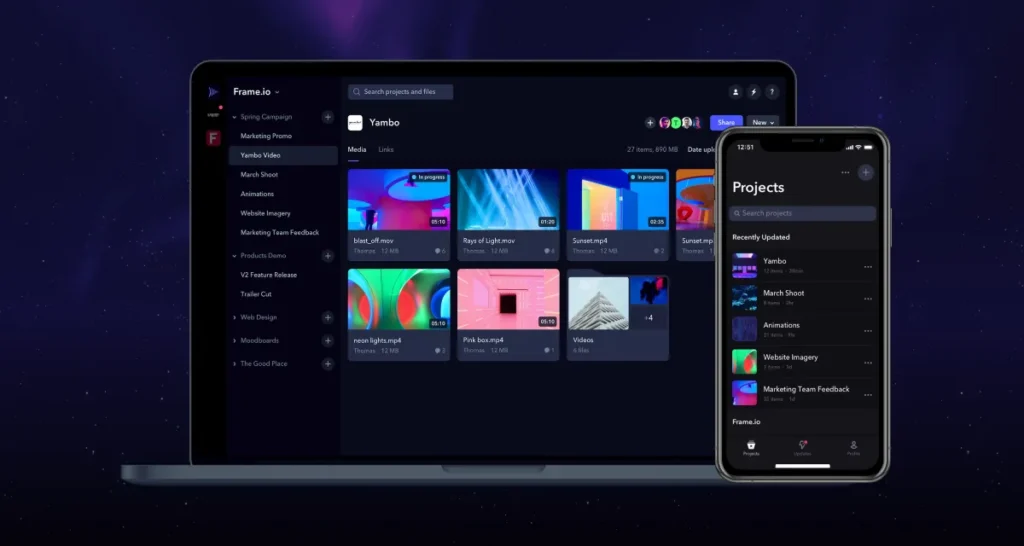 Collaboration Tools Frame Io