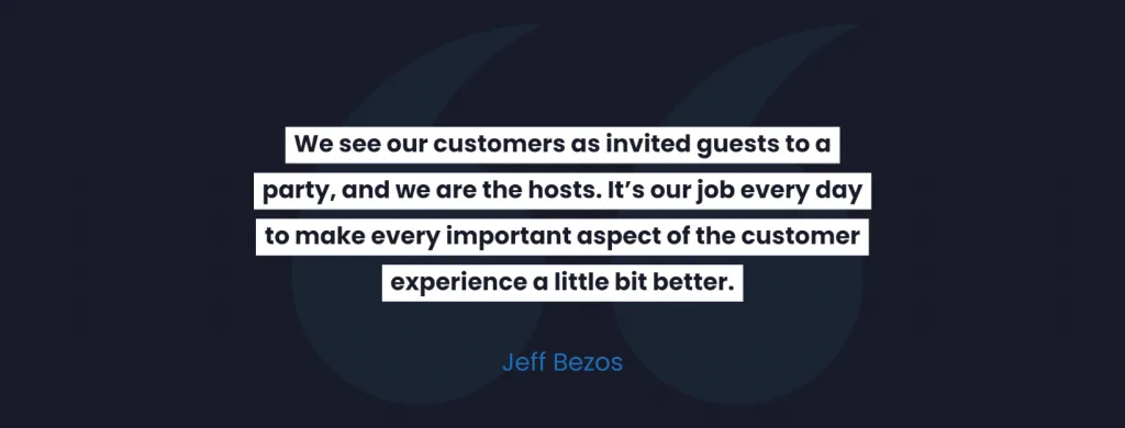 Customer Experience Quote Jeff Bezos