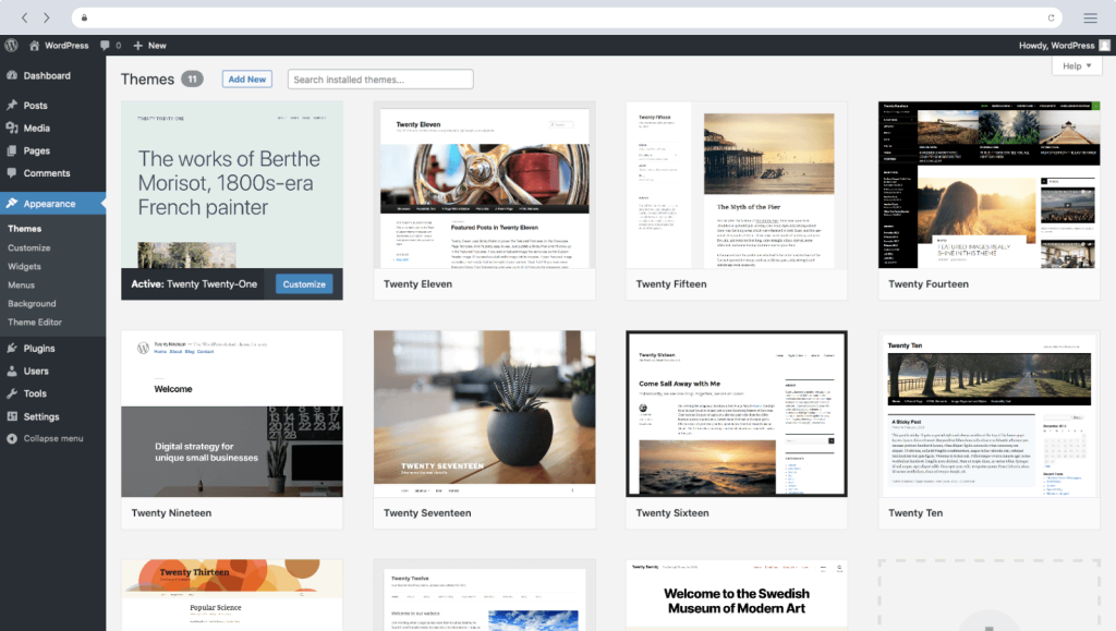 Free Wordpress Themes