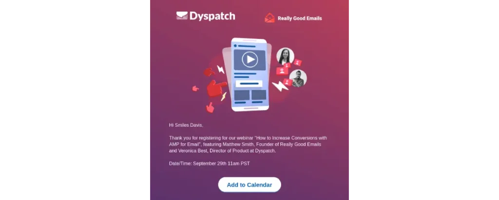 Interactive Email Design Trend