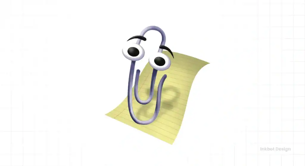 Clippy Microsoft Mascot