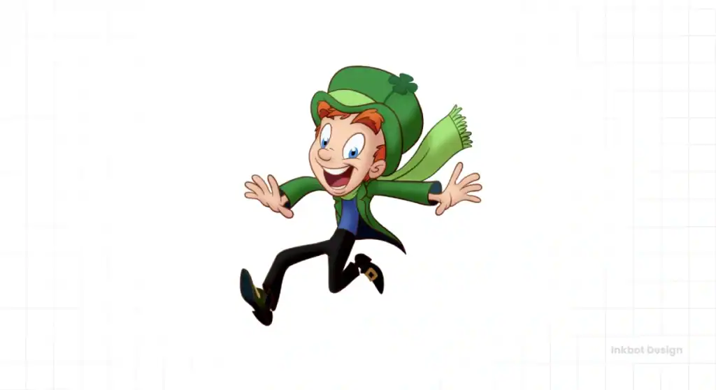Lucky The Leprechaun Mascot