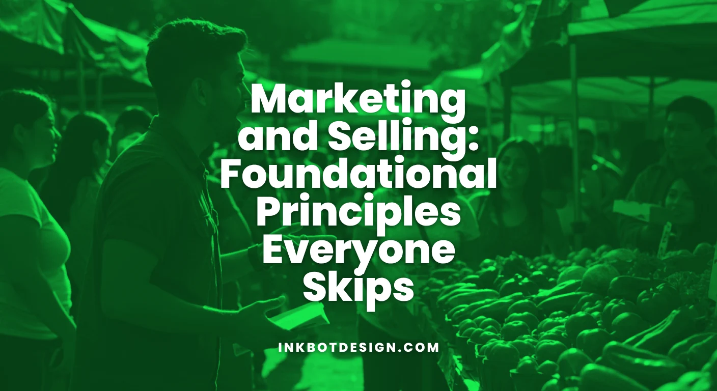 Marketing And Selling Marketing And Selling Foundational Principles Everyone Skips 2025