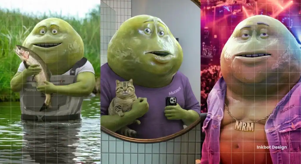 Mr. Mucus Brand Company Mascot