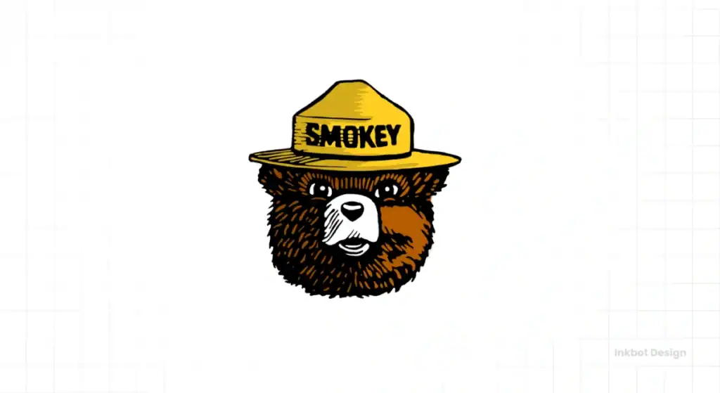 Smokey Bear Brand Mascot