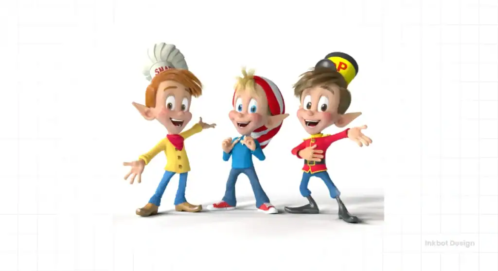 Snap, Crackle, And Pop Mascots