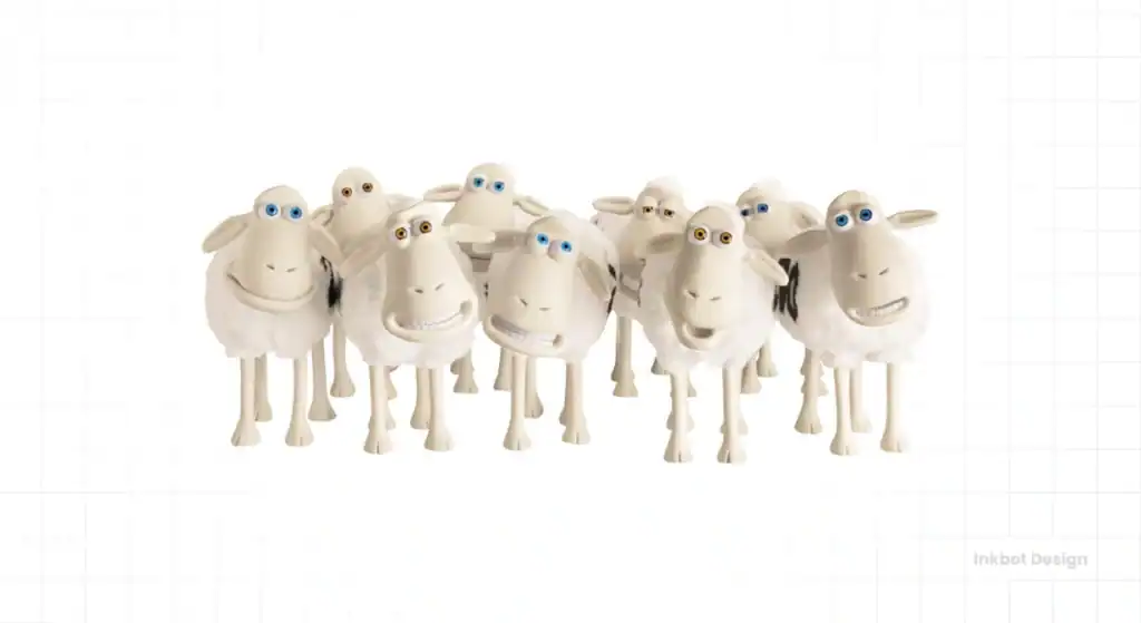 The Serta Counting Sheep Mascot