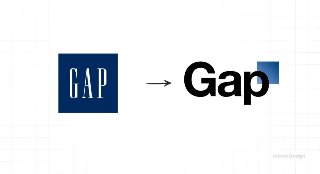 Bad Rebrand Example Gap