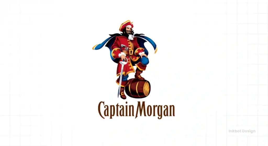 Captain Morgan Logo Design Mascot