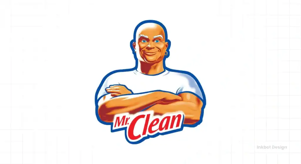 Mr Clean Logo Design Mascot