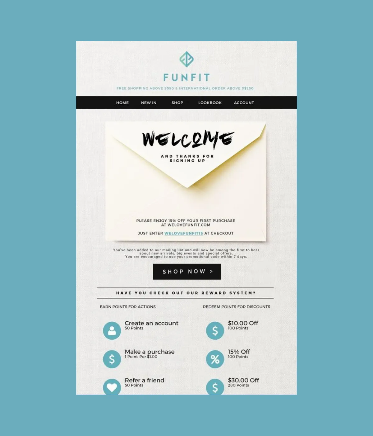 Welcome Email Example