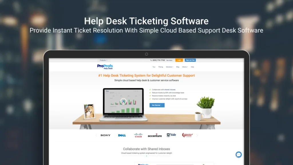 Proprofs Help Desk Software