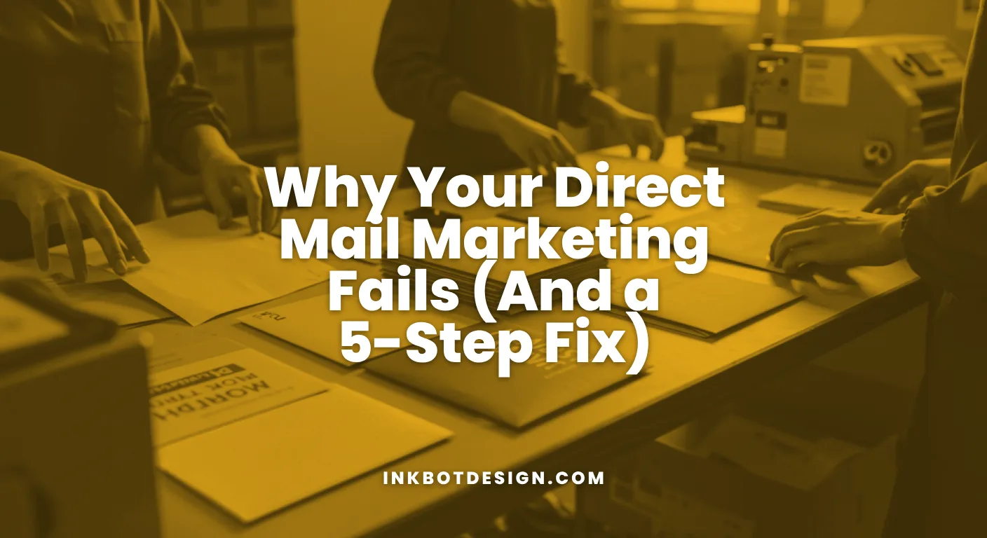 Why Your Direct Mail Marketing Fails And A 5 Step Fix
