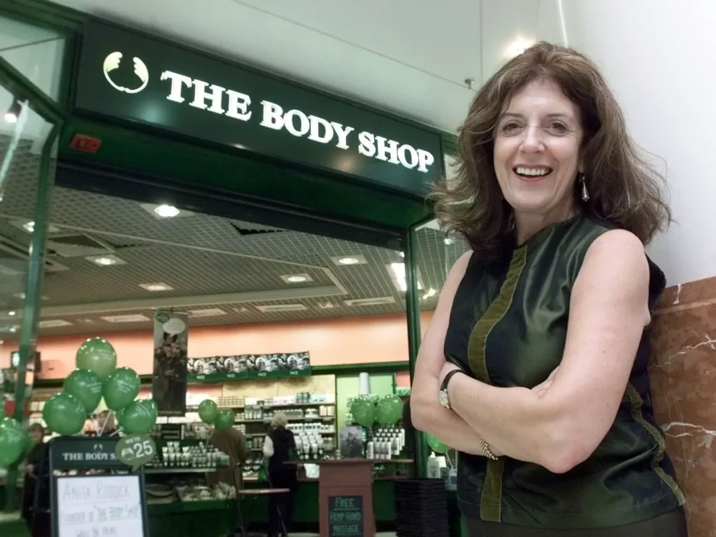 Anita Roddick Body Shop