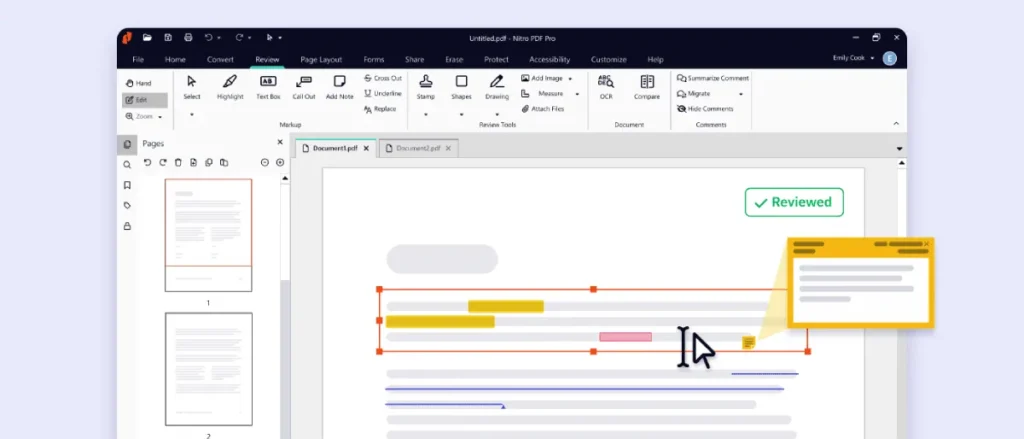 Nitro Pdf Pro Alternativest To Adobe Acrobat