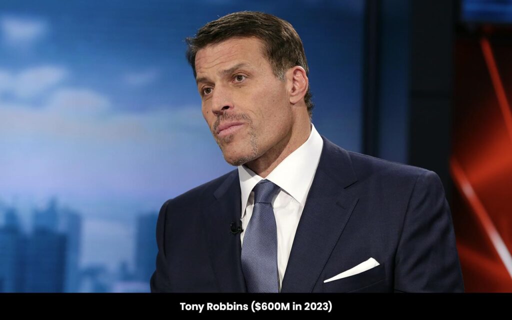 Tony Robbins 600M In 2023
