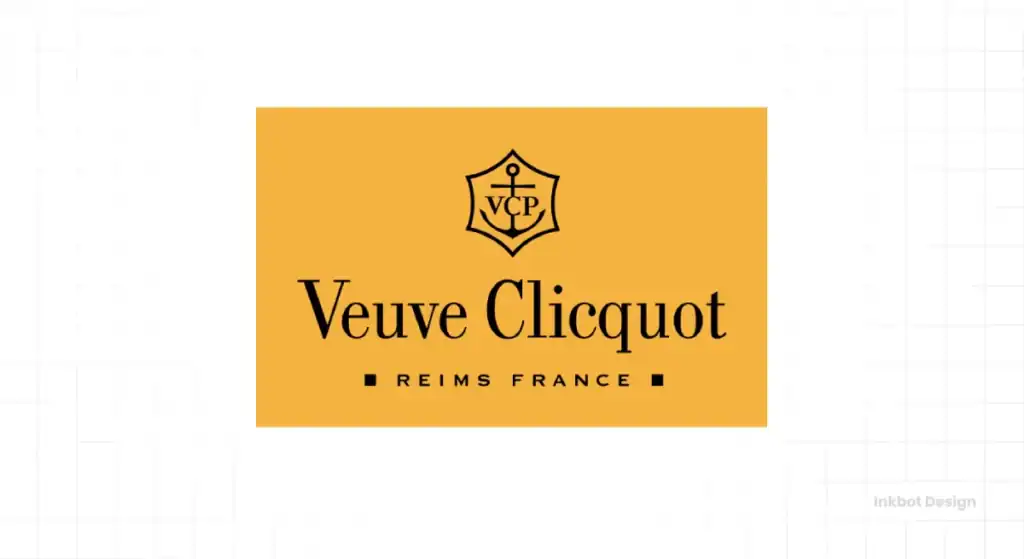 Veuve Clicquot Logo In Yellow