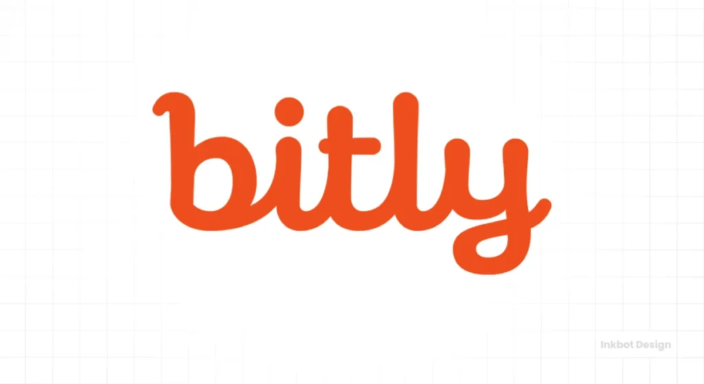 Bitly Logo Design In Orange