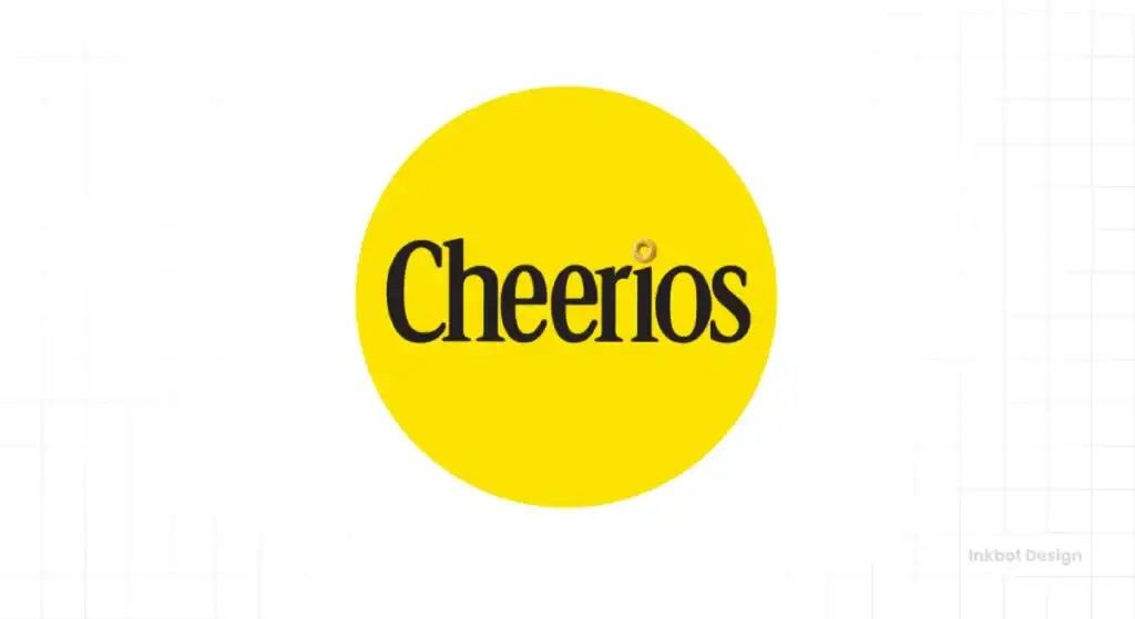 Cheerios Logo Design In Yellow