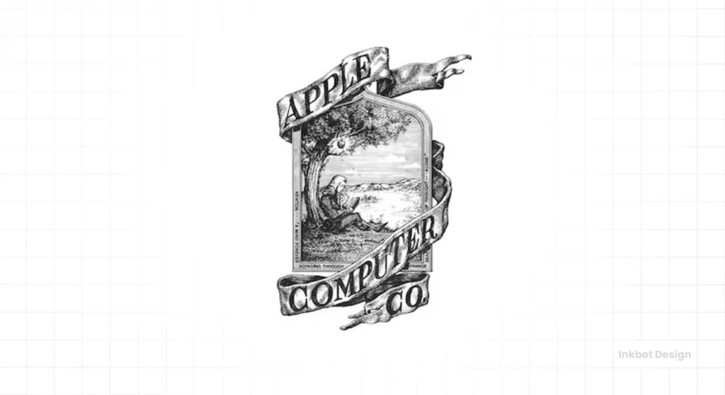 First Apple Logo Design History