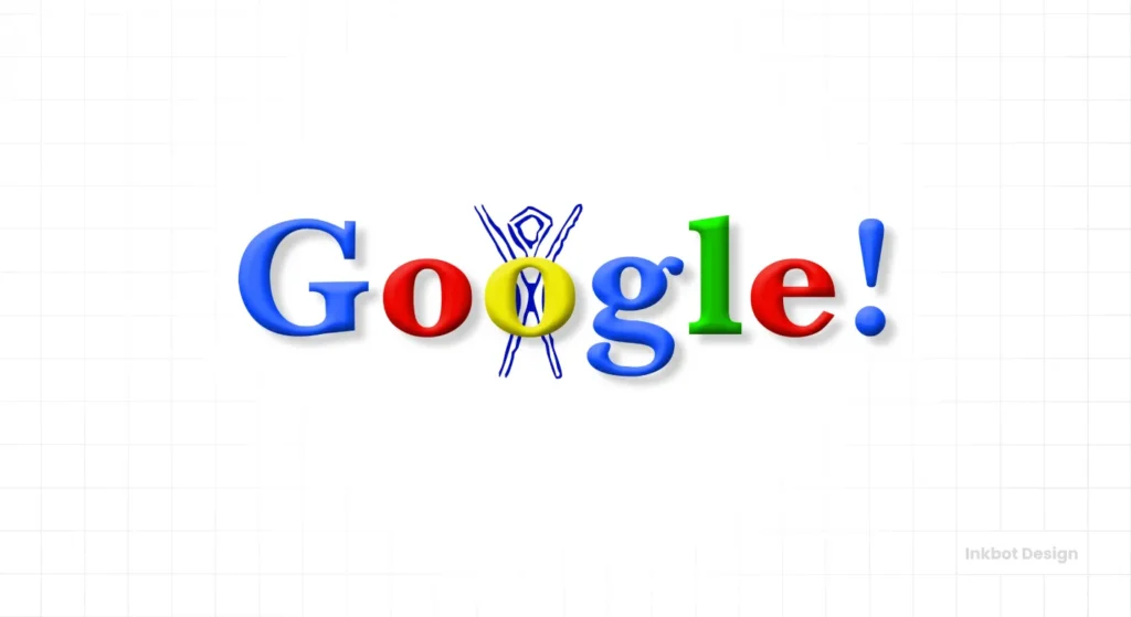 First Google Doodle Burning Man