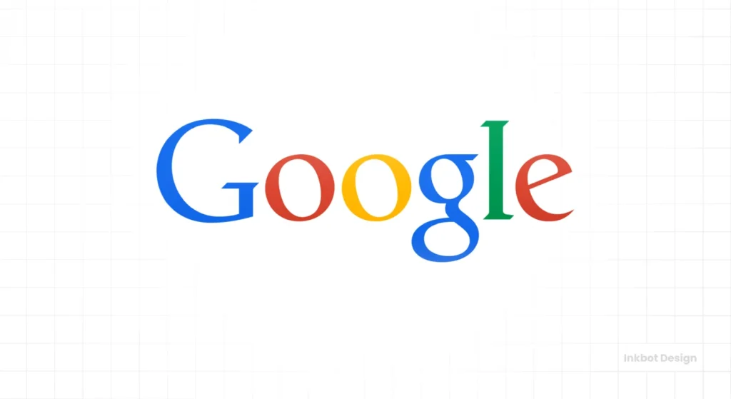 Flat Google Logo Design 2013