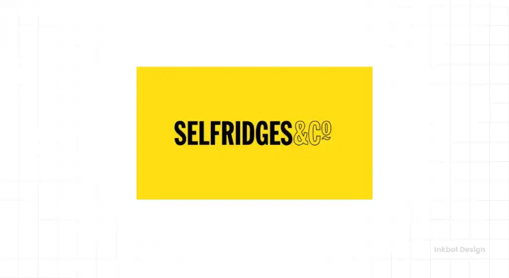 Selfridges Logo Design Yellow