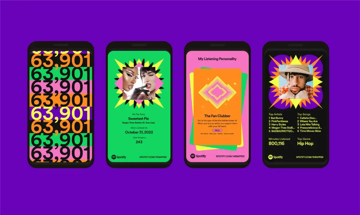 Spotify Retro Graphic Design Trends In 2025