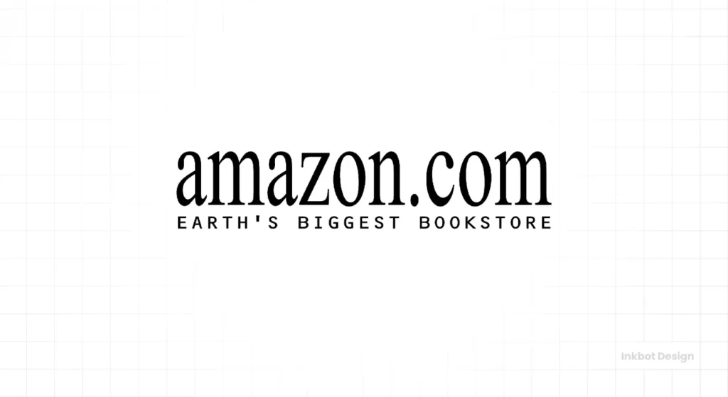Amazon Logo History 1997