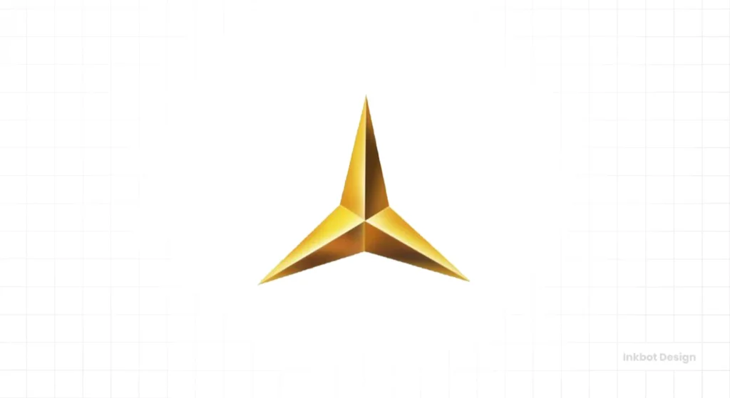 Mercedes Logo Design 1909 Star