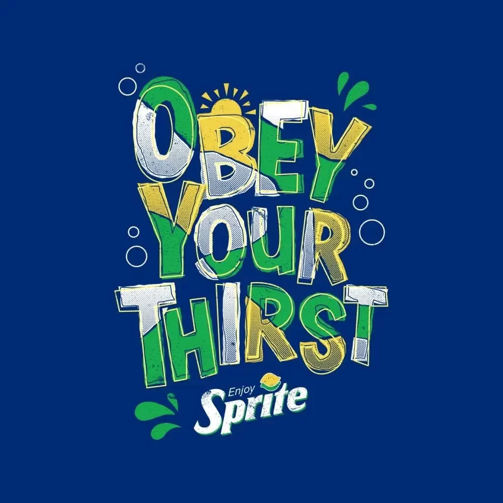 Sprite Obey Your Thirst Motto