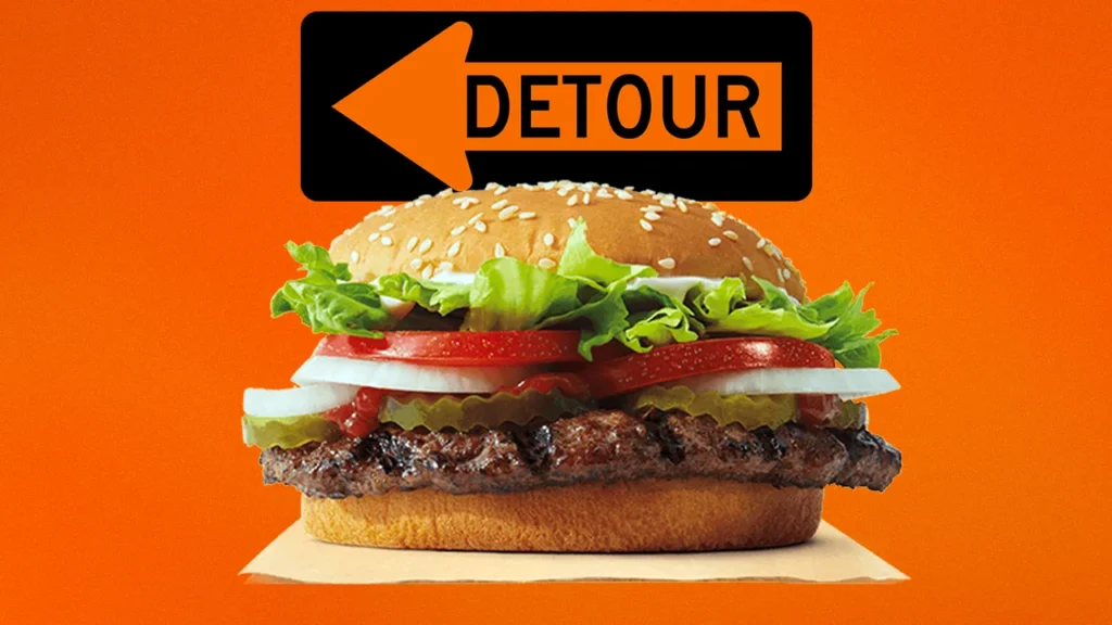 Whopper Detour Burger King Effective Advertising